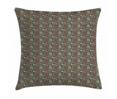 Ornamental Antique Branches Pillow Cover