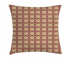 Traditional Mosaic Tiles Pillow Cover