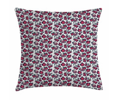 Cut and Whole Pomegranates Pillow Cover