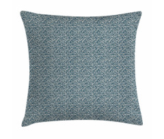 Silhouette Leaves and Stems Pillow Cover