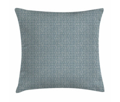 Stripes with Antique Curves Pillow Cover