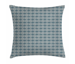 Old Motifs and Star Flowers Pillow Cover
