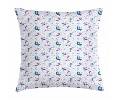 Butterflies and Fairies Pillow Cover