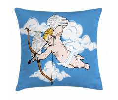 Little Cupid with Arrow Pillow Cover