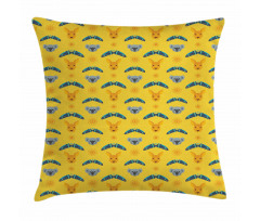 Aboriginal Style Boomerang Pillow Cover
