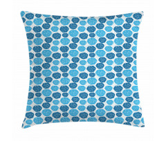 Shapes with Stripes Dots Pillow Cover