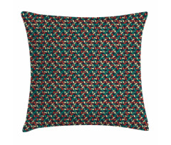 Abstract Shapes Geometric Pillow Cover
