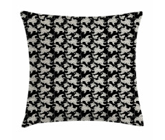 Vintage Style Blossom Design Pillow Cover