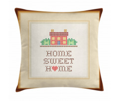 Handcraft House Pillow Cover