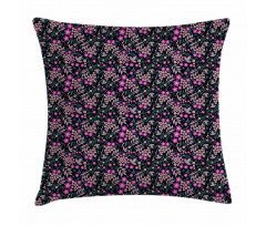 Vibrant Spring Floral Art Pillow Cover