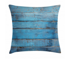 Watercolor Wooden Planks Pillow Cover