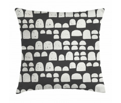 Abstract Primitive Motifs Pillow Cover