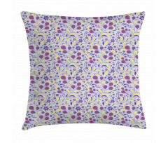 Abstract Spring Botany Art Pillow Cover