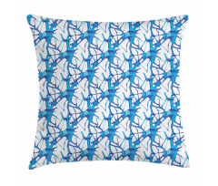 Watercolor Art Paint Drops Pillow Cover