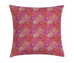 Feminine Blooming Petals Pillow Cover