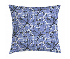 Abstract Deco Branches Ornate Pillow Cover