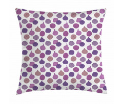 Purple Tones Figs Fruit Art Pillow Cover