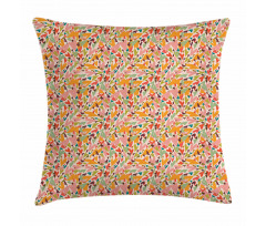 Abstract Love Sign Pattern Pillow Cover