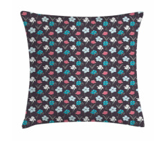 Classic Blossoming Daffodils Pillow Cover