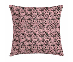 Exotic Leaves Summer Pillow Cover