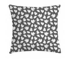Flying Doves Wings Pillow Cover
