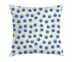 Tasty Blueberry Pillow Cover