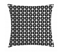 Modern Circles with Dots Pillow Cover