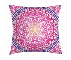 Vibrant Harmony Asian Pillow Cover