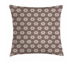 Bohemian Floral Ornaments Pillow Cover