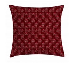 Yummy Cupcakes Cherry Top Pillow Cover