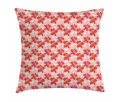 Exotic Flora Aloha Romance Pillow Cover