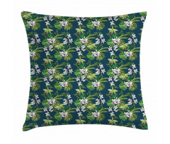 Banana Leaf Island Jungle Pillow Cover