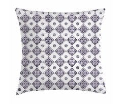 Ornamental Swirls Teardrop Pillow Cover