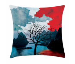 Idyllic Nature Pillow Cover
