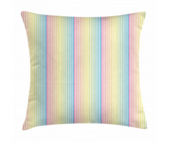 Blended Soft Pastel Color Pillow Cover