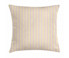 Crayon Stroked Soft Lines Pillow Cover