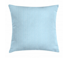 Uneven Crooked Wide Lines Pillow Cover