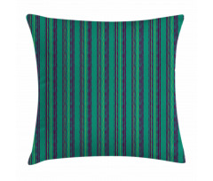 Forest Color Pastel Lines Pillow Cover