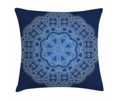 Ornate Flower Pillow Cover