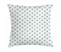 Cartoon Inspired Happy Kittens Pillow Cover