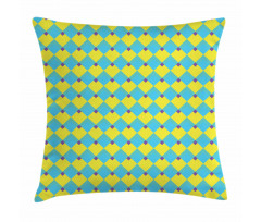 Geometric Rhombus Pattern Pillow Cover