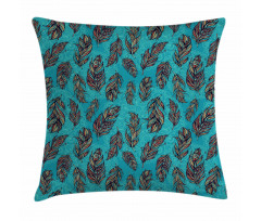 Damask Stencil Pillow Cover