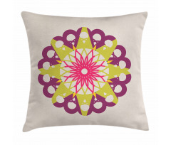 Triangles Half Circles Pillow Cover