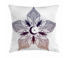 Eastern Feathers Petal Pillow Cover