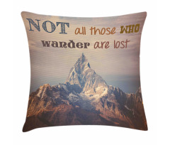 Landscape Photography Pillow Cover