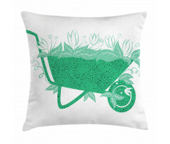 Botanical Theme Environment Pillow Cover