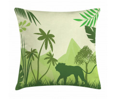 Savannah Flora Fauna Pillow Cover