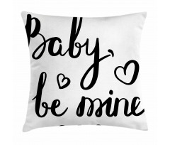 Modern Motivating Message Pillow Cover