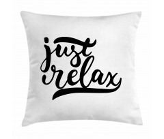 Minimalist Style Lettering Pillow Cover