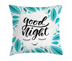 Doodled Night Wishes Pillow Cover